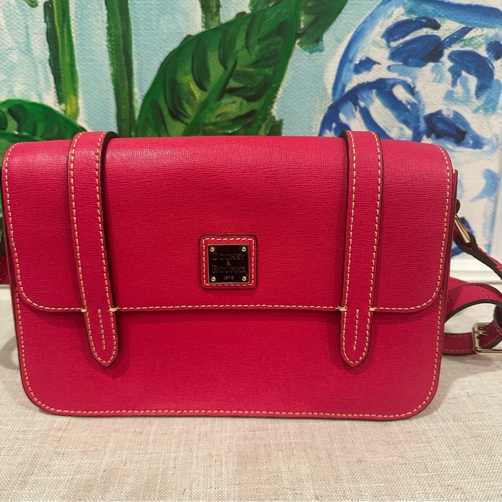 Dooney & Bourke Pink Crossbody Bag EUC